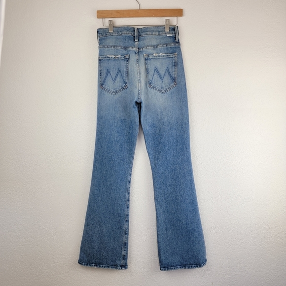 MOTHER The Desperado High Rise Flare Jeans in Secret Sister 27 - Picture 4 of 15